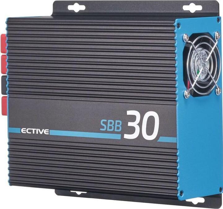 Actual product image Ective SBB30 charge booster 12V 30A with 20A solar charge controller motorhome AGM LiFePO4 (12V, 30 A)