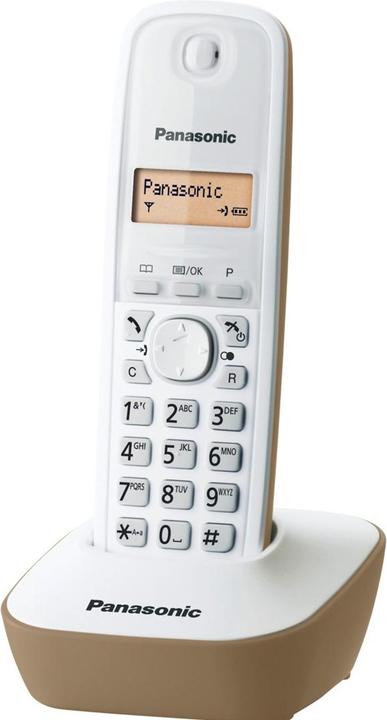 Actual product image Panasonic KX-TG 1611PDJ Cordless Telephone Beige