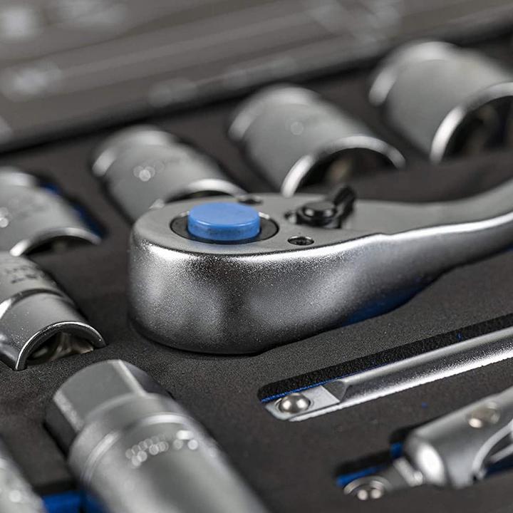 Actual product image Högert Tool set, 29 pcs. (1/2", 3/8")