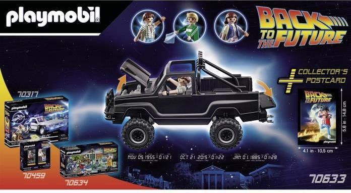 Produktbild Playmobil Back to the Future Marty's Pick-up Truck (70633, Playmobil Back to the Future)