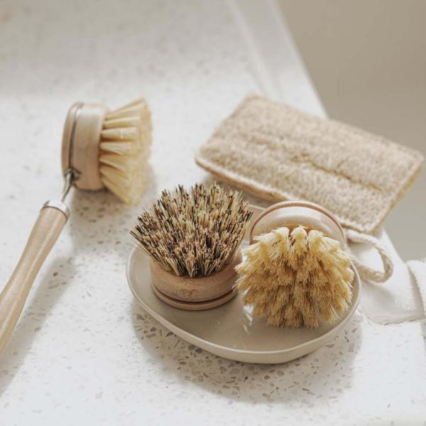 Actual product image Jungle Culture Bamboo dishwashing brush set | Dishwashing brushes, 4 pcs. (4 pcs.)
