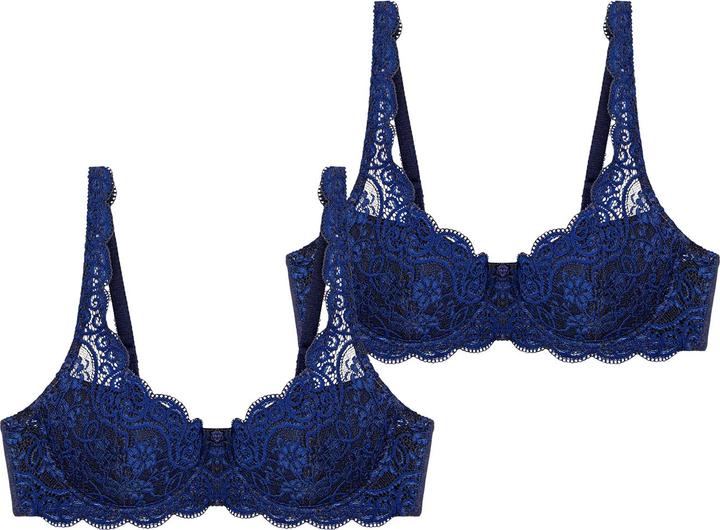 Actual product image Triumph Amourette 300 underwired bra (70 C, pack of 2)