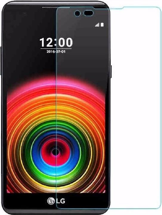 Actual product image Protectorking 1x real tempered 9H armoured glass 3D CLEAR (1 Piece, LG X Power)