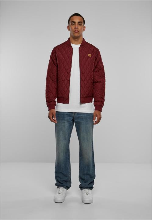 Actual product image Urban Classics Diamond Quilt Nylon Jacket (L)
