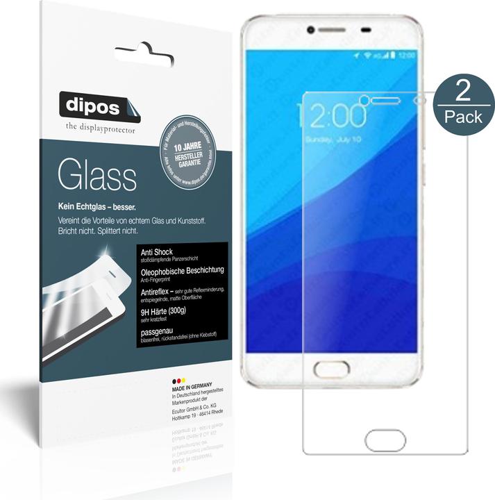 Immagine prodotto Dipos Pellicola Protettiva Anti-Shock (2 Pezzo/i, Umidigi Z Pro)