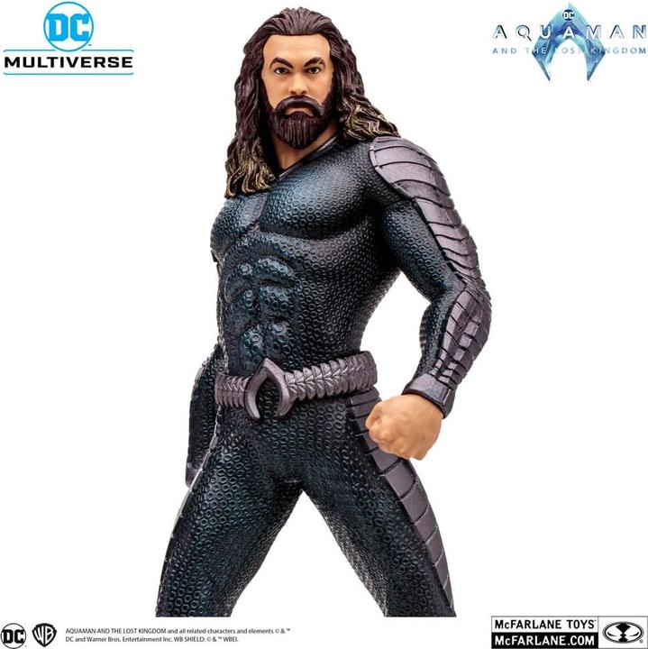 Actual product image McFarlane Aquaman and the Lost Kingdom DC Multiverse Megafig Action Figure Aquaman 30 cm