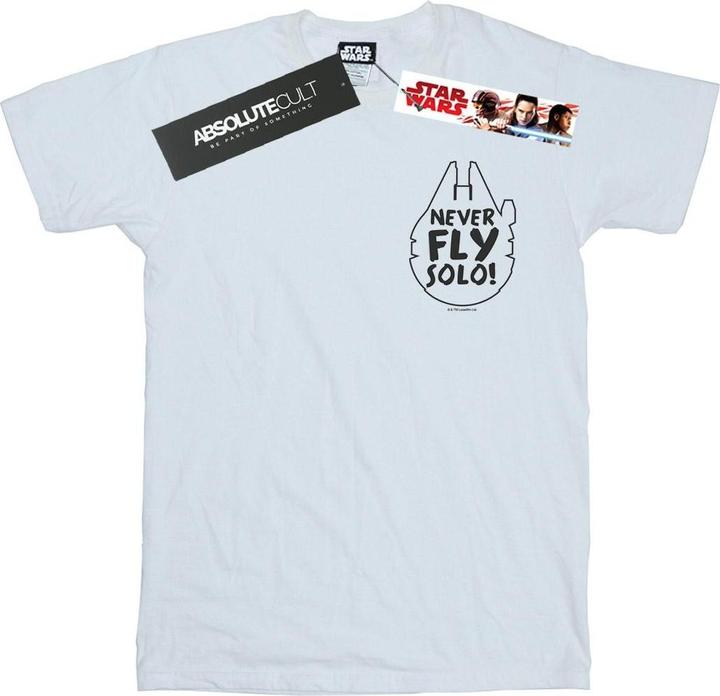 Star Wars Never Fly Solo TShirt (L)