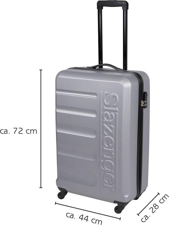 Produktbild Slazenger Trolley Set 18/22/26" ABS 3pcs (Handgepäck (bis 50l), M (50 - 90l), L (90 - 115l))