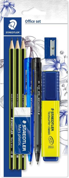 Produktbild Staedtler 60 BK-4 Füller- & Stiftegeschenkset Sichtverpackung (Mehrfarbig, multicolour, 3 x)