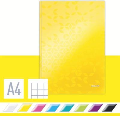 Produktbild Leitz WOW - Notizbuch (A4, Kariert, Harter Einband)