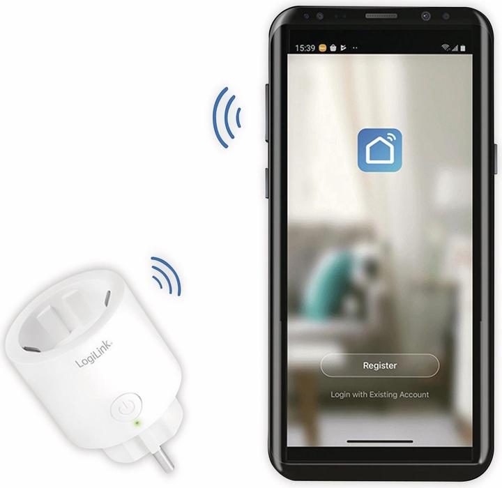 Actual product image LogiLink Smart Plug - power plug, 220 - 18dBm