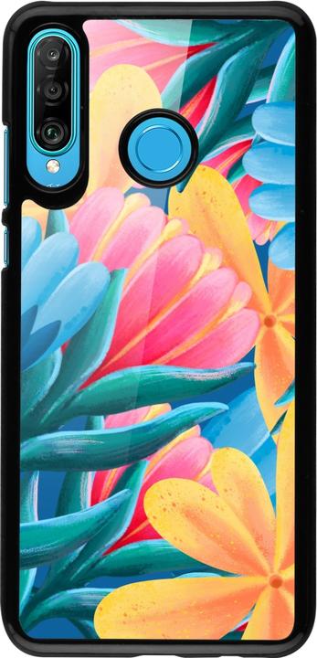 Produktbild PhoneLook Hülle Spring 23 colorful flowers (Huawei P30 Lite)