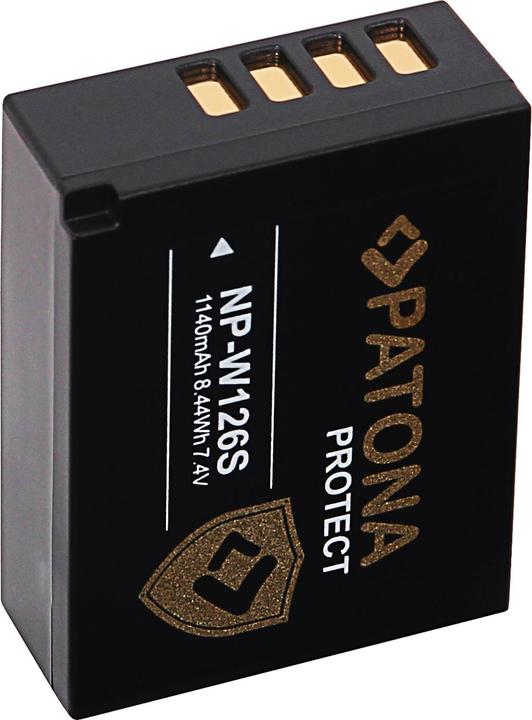 Actual product image Patona Protect NP-W126S 1140mAh (Rechargeable battery)