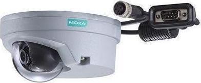 Moxa VPORT 06-2M42M-T - EN 50155, FHD, H.264MJPEG Caméra IP avec connecteur M12, 1 microphone intégré