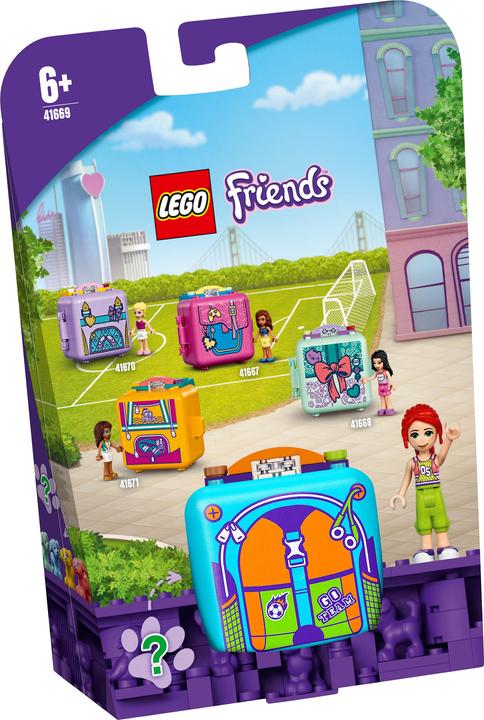 Actual product image LEGO Mia's Football Cube (41669, LEGO Friends)