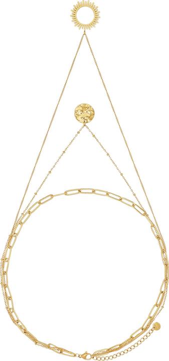 Actual product image Heideman Duvius gold coloured (100% stainless steel)