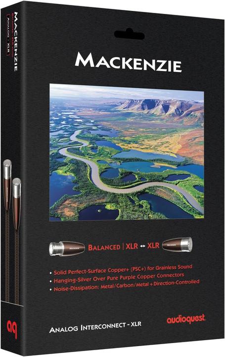 Image du produit Audioquest Câble XLR Mackenzie - 0,75m (0.75 m, XLR)