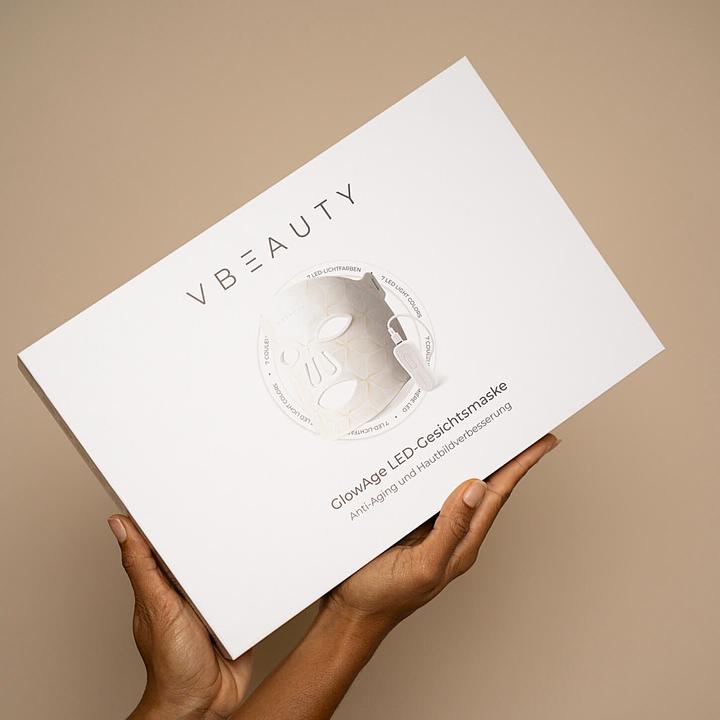 Actual product image VBEAUTY Glowage Led Gesichtsmaske