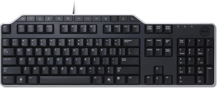 Immagine prodotto Dell Tastiera: UK/Irish (QWERTY) KB-522 Wired Business Multimedia USB Keyboard (Kit) (Ing. Int., Cablato)