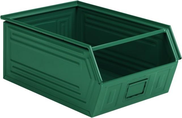 Actual product image Schäfer Shop Open fronted storage bin with carrying bar SSI Schäfer LF 14/7-1, steel, L 720 x W 480 x H 295 mm