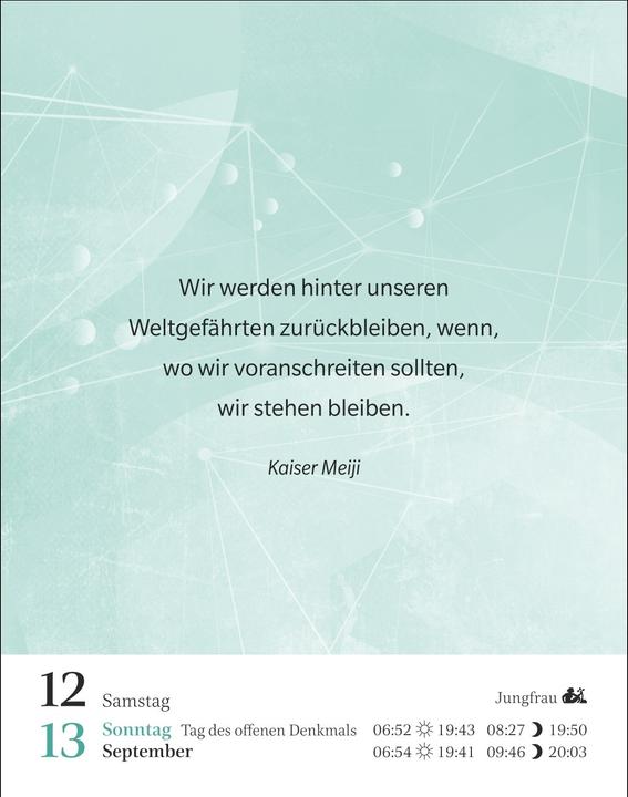Actual product image Harenberg Gute Gedanken tanken Tagesabreisskalender 2026 - Denkanstösse für das ganze Jahr (11 x 14 cm, German)