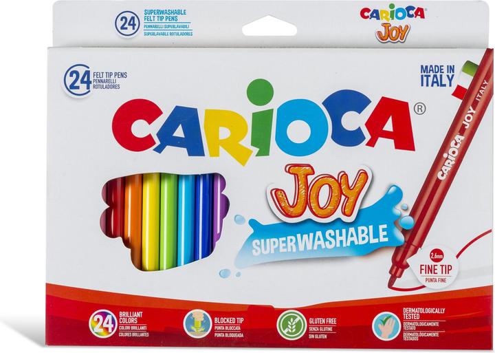 Image du produit Carioca Stylo en fibre Joy (Multicolore, 24 x)
