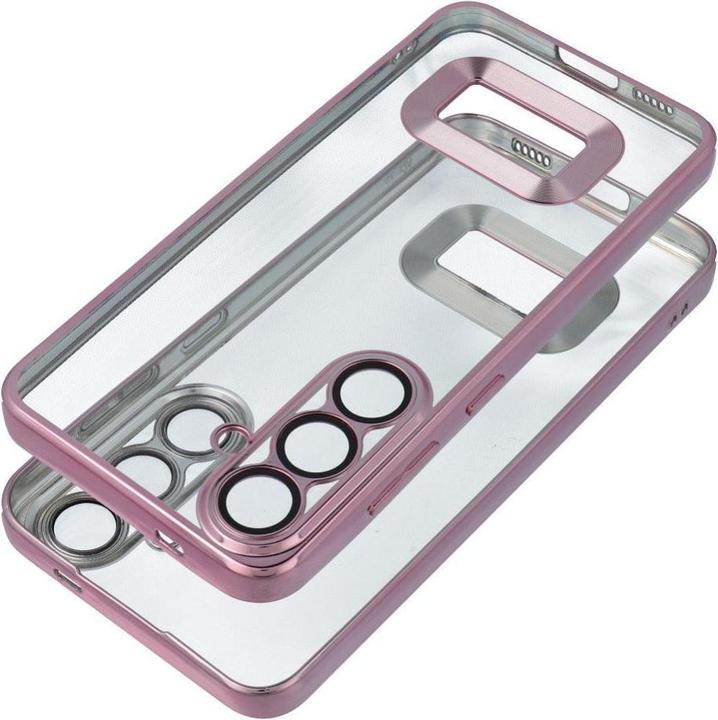 Produktbild OEM Back panel cover Case GLAM for SAMSUNG S25 rose pink