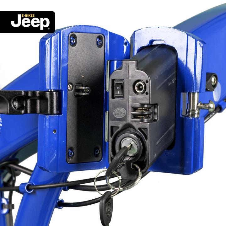 Actual product image Jeep Fold FAT e-bike FR 7105 4xe Limited Edition, 20" compact bike, folding e-bike, 7-gear derailleur (38 cm)