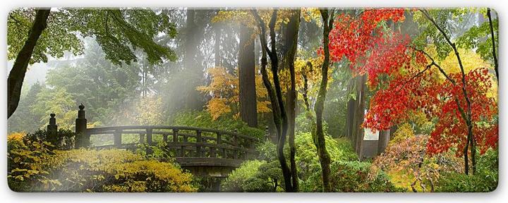 Produktbild Trenddeko Japanischer Garten Panorama (120 x 50 cm)
