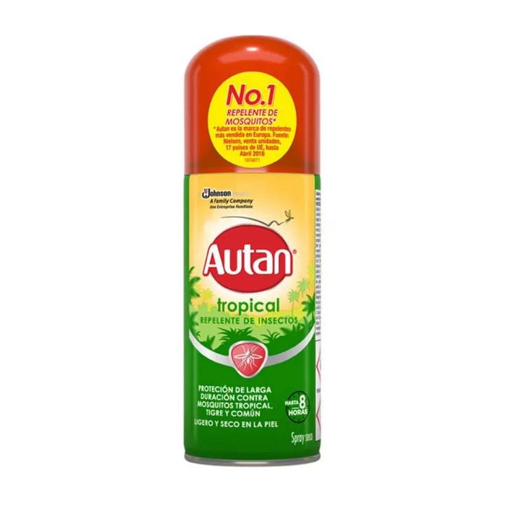 Produktbild Autan Tropical Mückenschutz Trockenes Spray 100ml (Sonnenspray, 100 ml, 125 g)