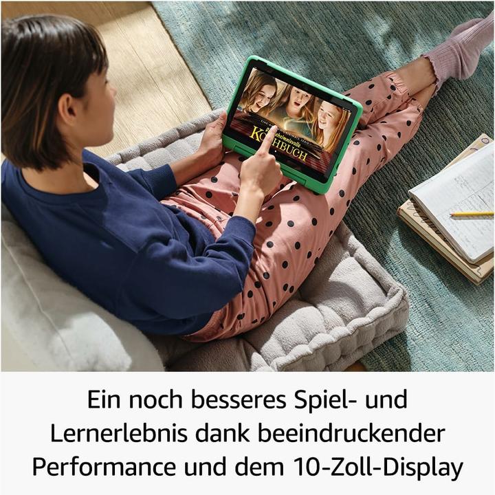 Immagine prodotto Amazon Fire HD 10 Kids Pro (Solo WiFi, 10.10", 32 GB, Azzurro)
