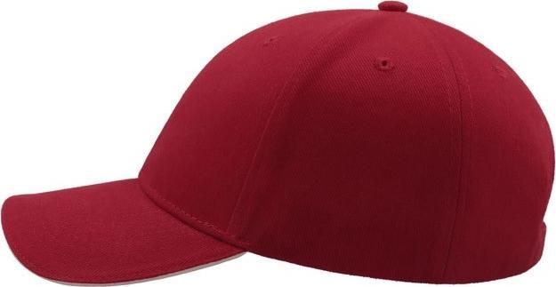 Actual product image Atlantis Liberty baseball cap with 6 brushed cotton panels (One size)