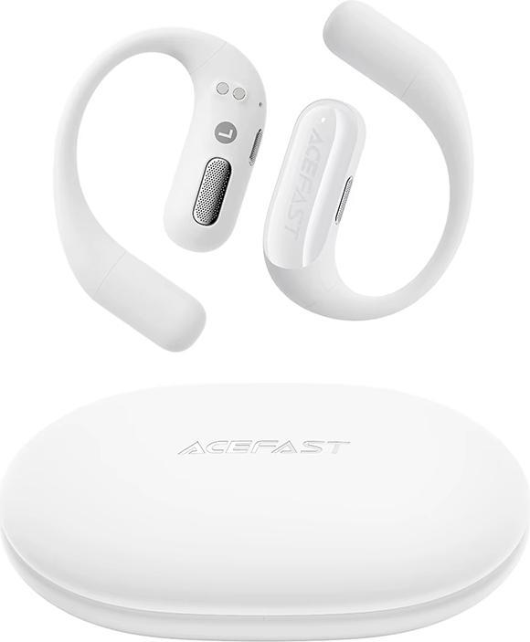 Image du produit Acefast - Wireless Earbuds (FA002) - for Sports, Bluetooth V5.3, IP54, 500mAh - White (Sans fil)