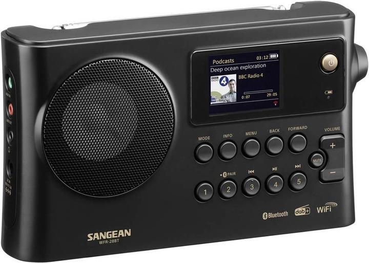 Actual product image Sangean WFR-228BT (FM, DAB+, Bluetooth, Wi-Fi)
