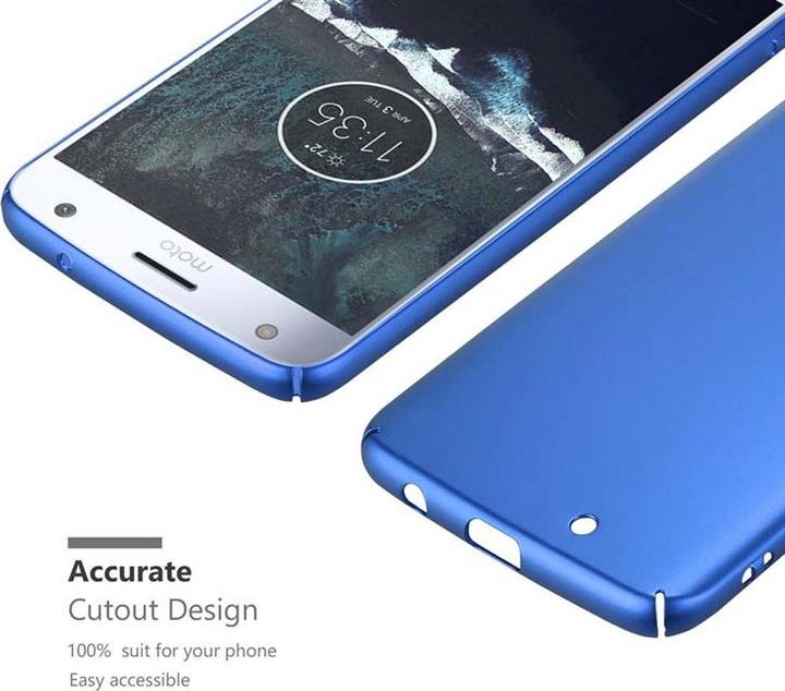 Actual product image Cadorabo Hard Cover Matt Metal Cover (Motorola Moto X4)