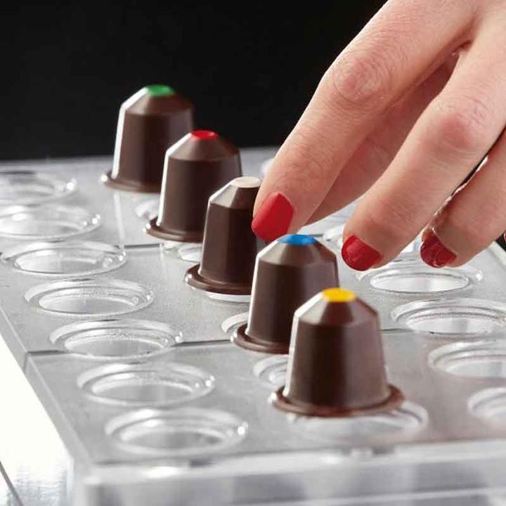 Actual product image Pavoni Chocolate mold coffee capsule (2.30 cm)