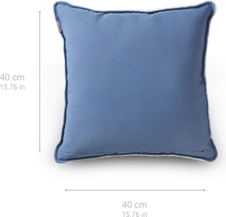 Actual product image Medisana HC 150 Interior Cushion Line blue (40 x 40 cm)