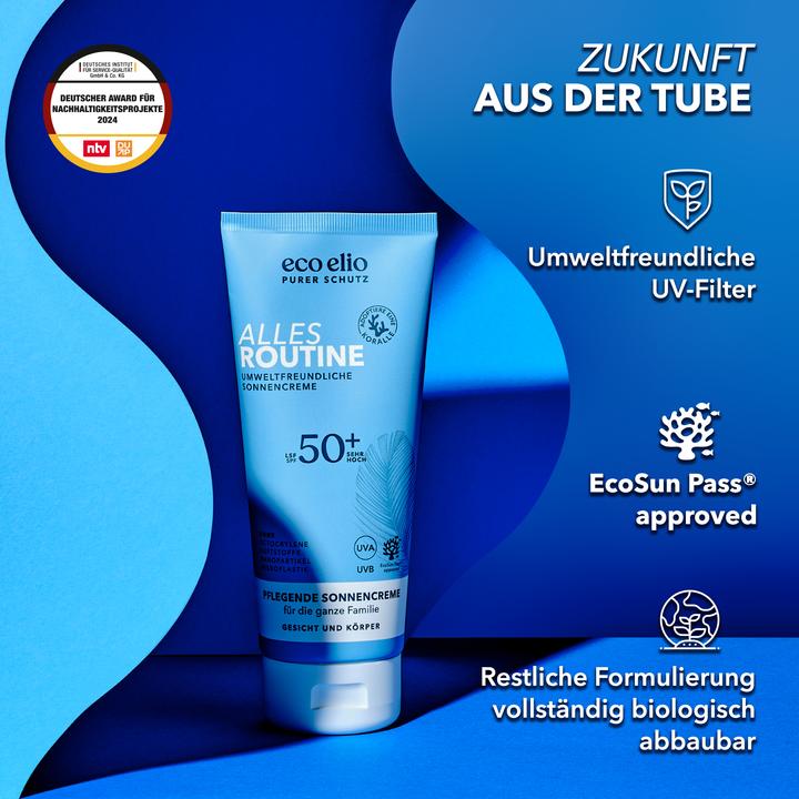 Produktbild Eco Elio Alles Routine (Sonnencreme, SPF 50+, 200 ml, 246 g)