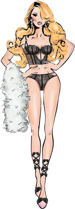 Image du produit Bombshell Boudoir Jenni Boyshort, Seamless Basics Pink Rugby S