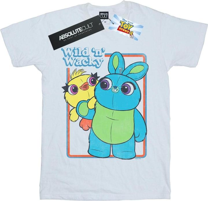 Disney Toy Story 4 Duck And Bunny Wild And Wacky TShirt (M)