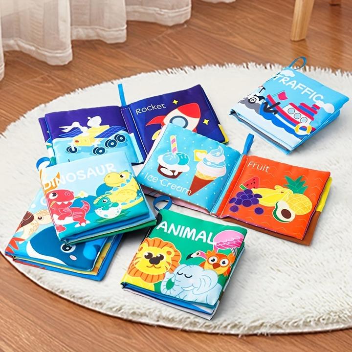 Produktbild Activity Board Das erste weiche Stoffbuch für Baby, Stoffbuch, waschbares Babybuch, Baby-Stoffbuch für 0-3 Jahre