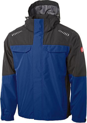Produktbild Magni Regenjacke Plus kornblau/schwarz Gr. S Fortis Elements (S)