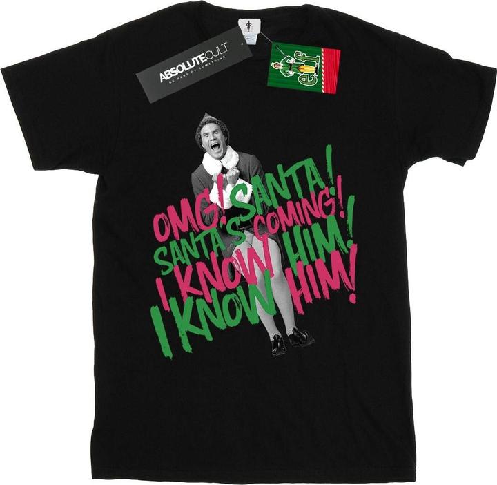 Produktbild Elf Santa's Coming TShirt (S)