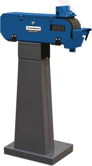 Produktbild Stürmer Metallkraft - Bandschleifmaschine MBSM 100-140-2 (400V) Aktions-Set inkl. Unterbau (Bandschleifer)