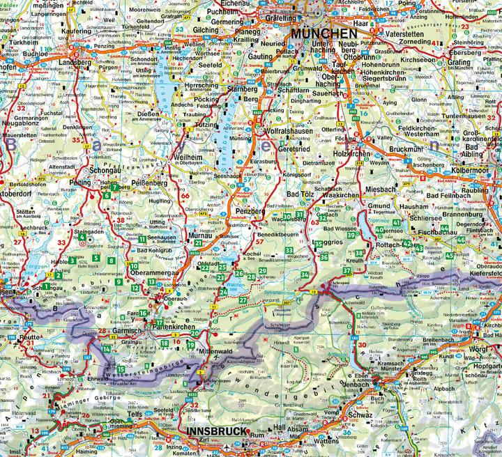 Immagine prodotto Wandern mit Hund Bayerische Alpen (Tedesco, Thomas Rettstatt, Martin R. Locher, 2024)