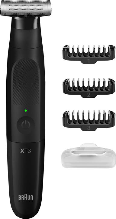 1x trimmer (dispositivo), 3x attacchi per pettine, Letto, Cavo di ricarica Cappuccio di protezione