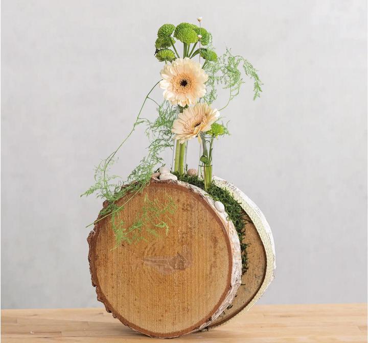 Produktbild Opiflor Holzscheiben rund, 20-30 cm x 3.5 cm