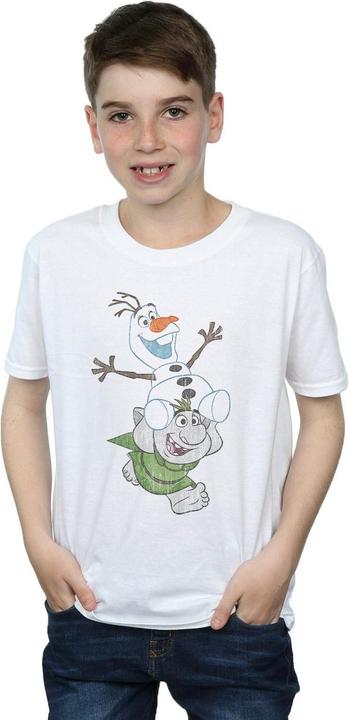 Image du produit Disney - T-shirt FROZEN OLAF AND TROLL - Garçon (140, 146)