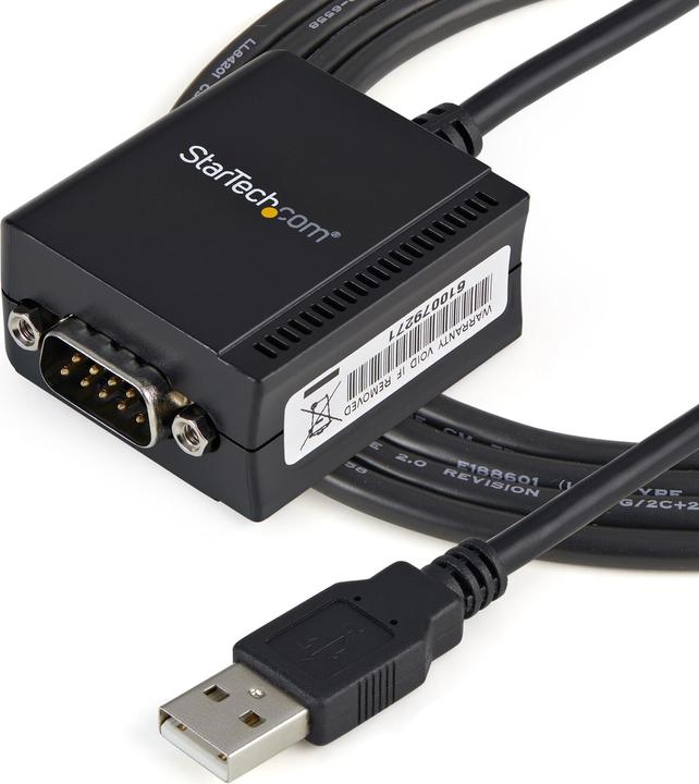 StarTech 1 Port USB Vers Câble Série (0.20 m)