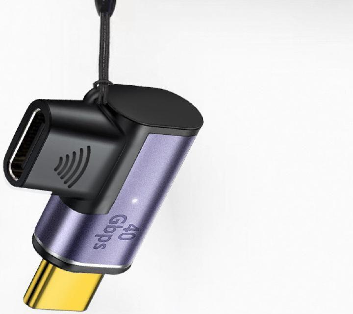 Immagine prodotto MicroConnect Adattatore USB-C magnetico 90 (USB-C, 12.10 cm)